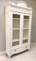 french antique armoire / display